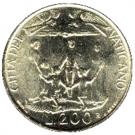 200 Lire - Ioannes Pavlvs II