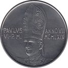 100 Lire - Pavlvs VI