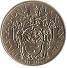 20 Centesimi - Pivs XI (Jubilee)