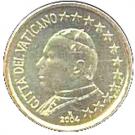 10 Euro Cent - Ioannes Paulus II
