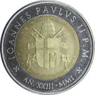 500 Lire - Ioannes Pavlvs II