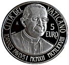 5 Euro - Benedictus XVI (Centenary of the birth of Pope John Paul I)