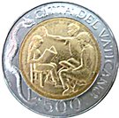 500 Lire - Ioannes Pavlvs II