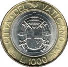 1000 Lire - Ioannes Pavlvs II