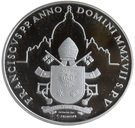 5 Euro - Franciscus (50th World Day of Peace)