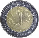 500 Lire - Ioannes Pavlvs II