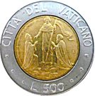 500 Lire - Ioannes Pavlvs II