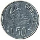 50 Lire - Ioannes Pavlvs II