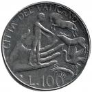 100 Lire - Ioannes Pavlvs II