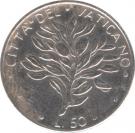 50 Lire - Pavlvs VI (Olive)