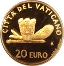20 Euro - Benedictus XVI (The Sacraments of Christian Initiation - The Eucharist)
