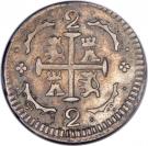 2 Reales (Gran Colombia - Republican coinage)