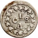 ¼ Real (Gran Colombia - Republican coinage)