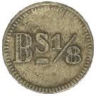 ⅛ Bolívar (Maracaibo Leper Colony)