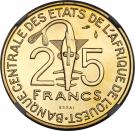 25 Francs CFA (FAO; Essai)