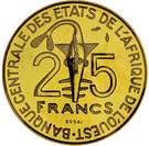 25 Francs CFA (FAO; Essai)