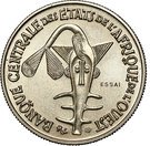 50 Francs CFA (non magnetic; Essai)