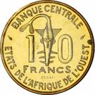 10 Francs CFA (FAO; Essai)