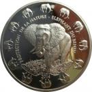 1000 Francs CFA (Elephant of Benin)