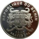 1000 Francs CFA (Elephant of Benin)