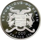 1000 Francs CFA (Gymnast- 1992 Olympic Games)