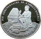 1000 Francs CFA (35 Years of Independence)
