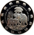 1000 Francs CFA (Elephant of Benin)