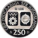 250 Dinara (Winter Olympics 1984 - Radimlja Tombs)