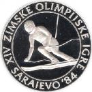 500 Dinara (Winter Olympics 1984 - Slalom Skiing)