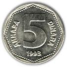 5 Dinara
