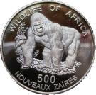 500 Nouveaux Zaïres (Gorilla)