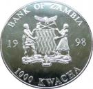 1000 Kwacha - Elizabeth II (World Health Organization)