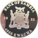 4000 Kwacha - Elizabeth II (Olympics 2004)
