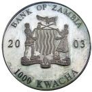 1000 Kwacha (Pope John Paul II)