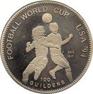 2000 Kwacha / 100 Guilders (1994 World Cup; Mule)
