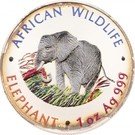 5000 Kwacha (Elephant; Colorized)