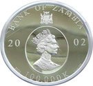 100 000 Kwacha - Elizabeth II (Queen Mother)