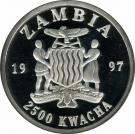 2500 Kwacha (Princess Diana)