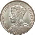 ½ Crown - George V