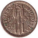3 Pence - George VI
