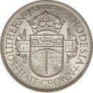 ½ Crown - George V