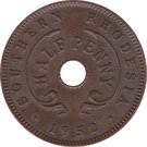 ½ Penny - George VI