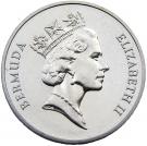 1 Dollar - Elizabeth II (Monarch butterflies)