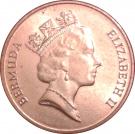 1 Cent - Elizabeth II (3rd portrait)