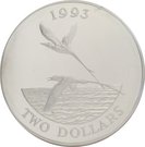 2 Dollars - Elizabeth II (White-tailed Tropicbird)