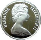 25 Cents - Elizabeth II (Southampton Parish; Silver Proof Issue)