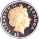 5 Dollars - Elizabeth II (Golden Jubilee)