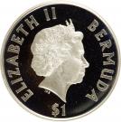 1 Dollar - Elizabeth II ("Bermuda"; Silver Proof Issue)
