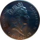 1 Dollar - Elizabeth II (Queen Mother)