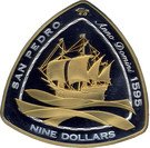 9 Dollars - Elizabeth II (San Pedro)
